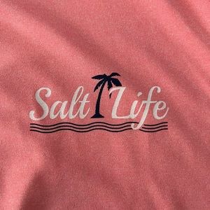 Salt Life hooded long sleeve dry wicking shirt   Size XLg Brand New w/o tags